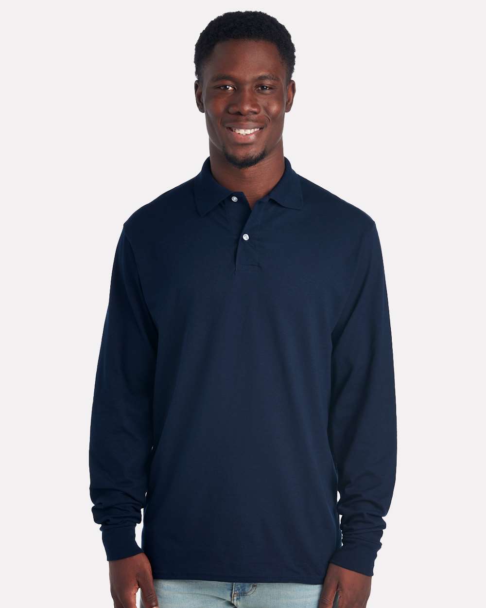 JERZEES - Dri-Power® Long Sleeve Polo - 437LR