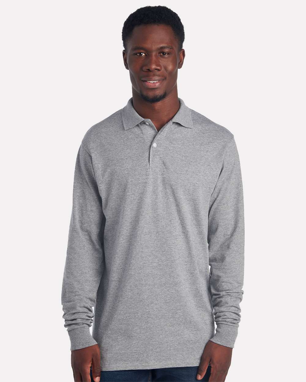 JERZEES - Dri-Power® Long Sleeve Polo - 437LR