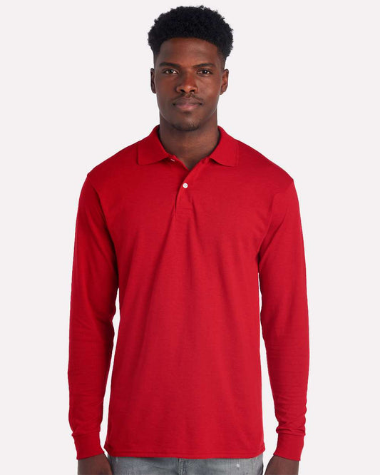 JERZEES - Dri-Power® Long Sleeve Polo - 437LR