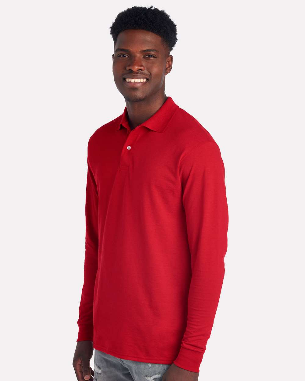 JERZEES - Dri-Power® Long Sleeve Polo - 437LR